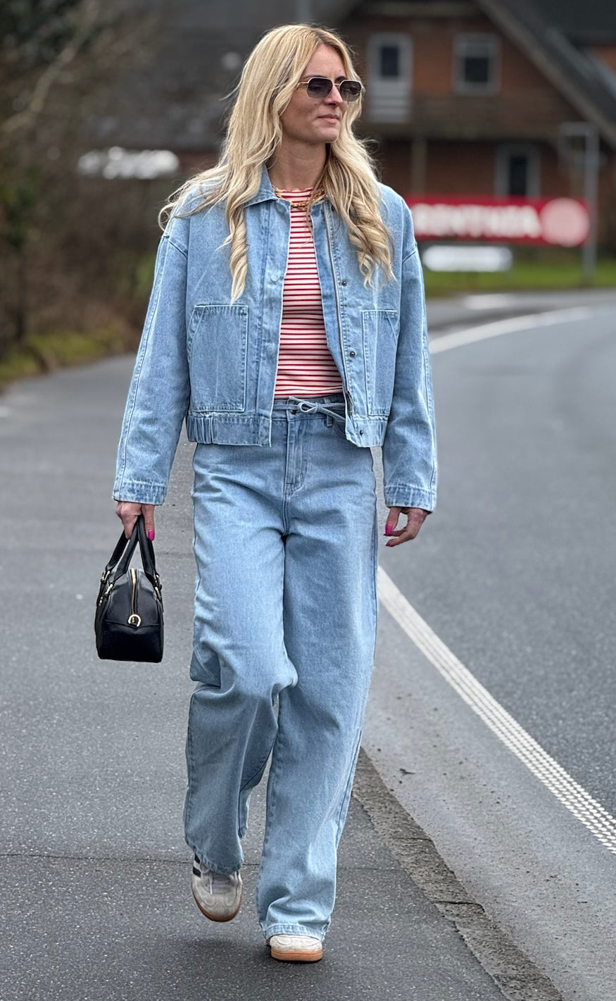 ONLY Bukser - Gianna - Light Blue Denim