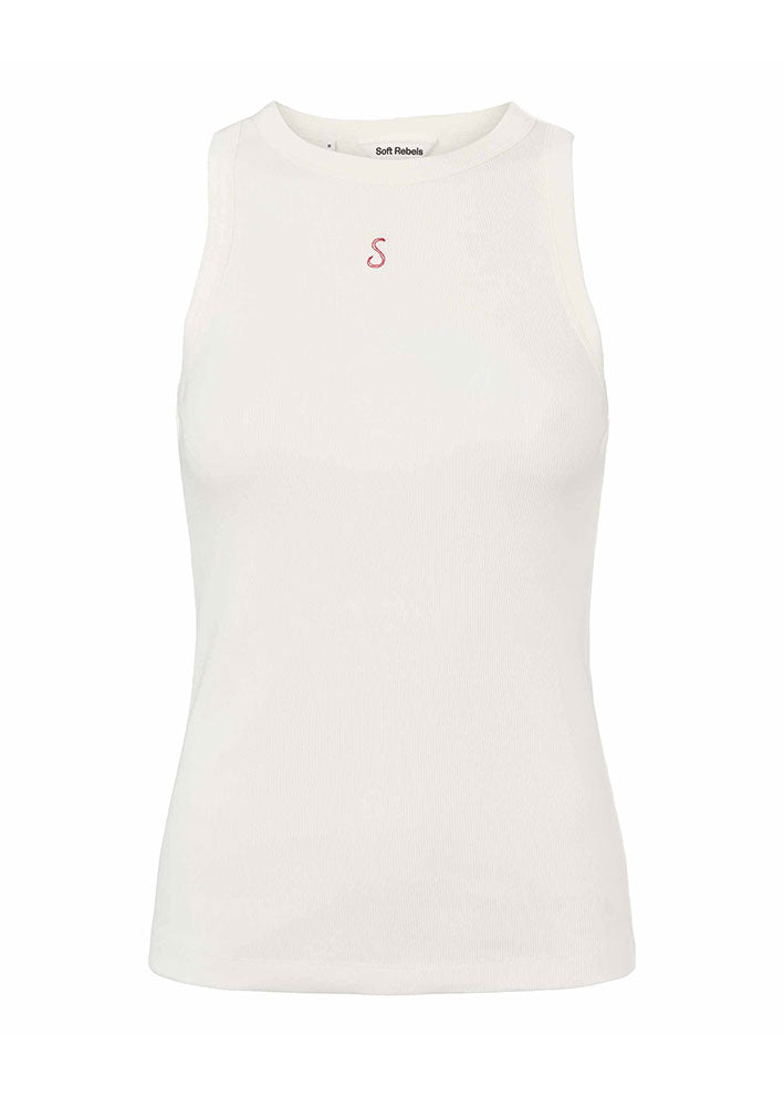 Soft Rebels Evy Tank Top SR225-903 Snow White