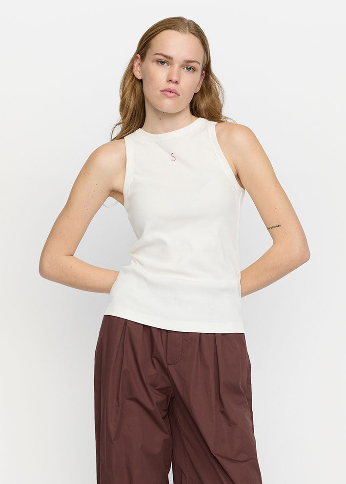 Soft Rebels Evy Tank Top SR225-903 Snow White