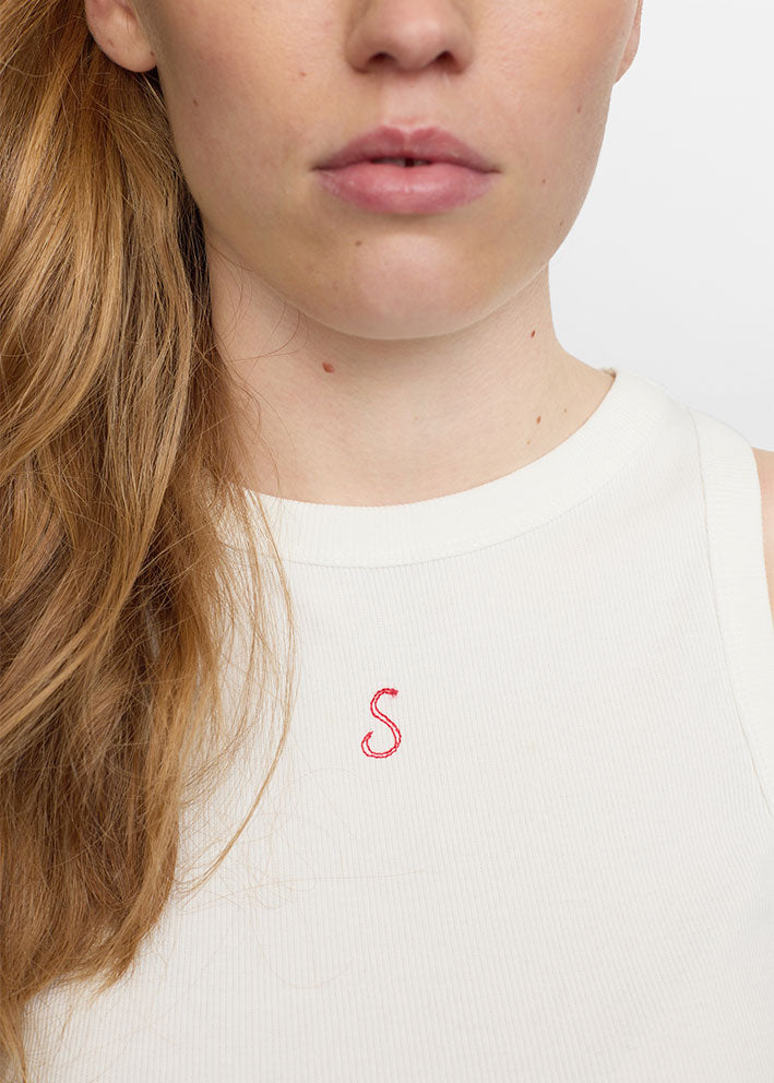 Soft Rebels Evy Tank Top SR225-903 Snow White