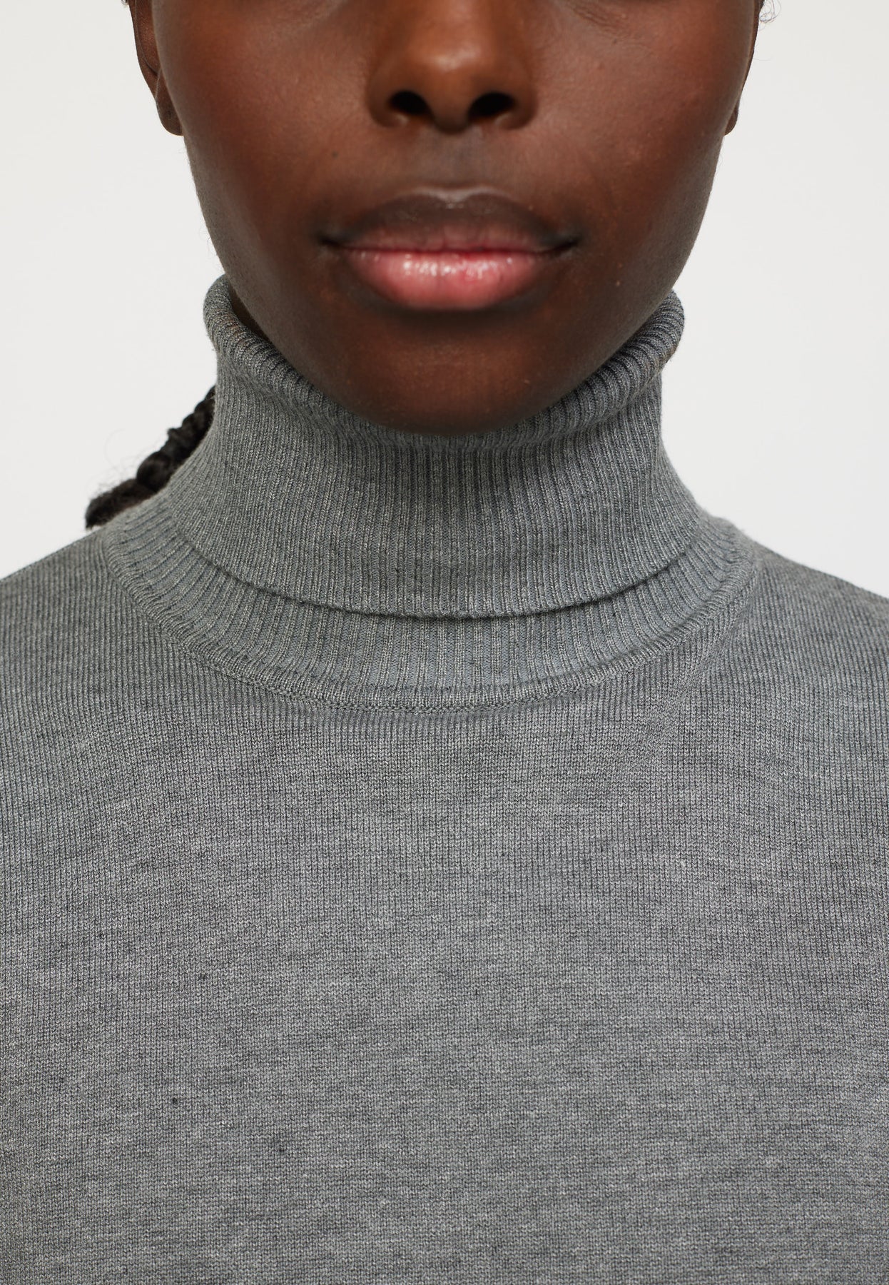 Soft Rebels Marla Rollneck SR416-226 Medium Grey Melange