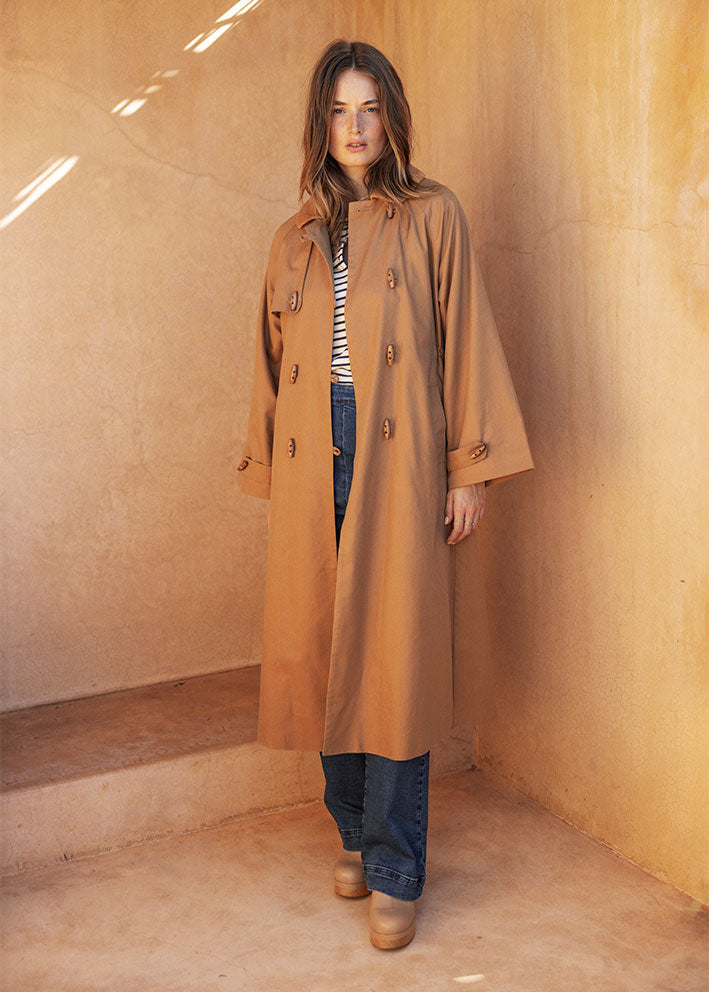Atelier Rêve Fika Jakke - Tobacco Brown