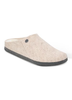 Birkenstock Zermatt Shearling 1020029 Hjemmesko - Eggshell
