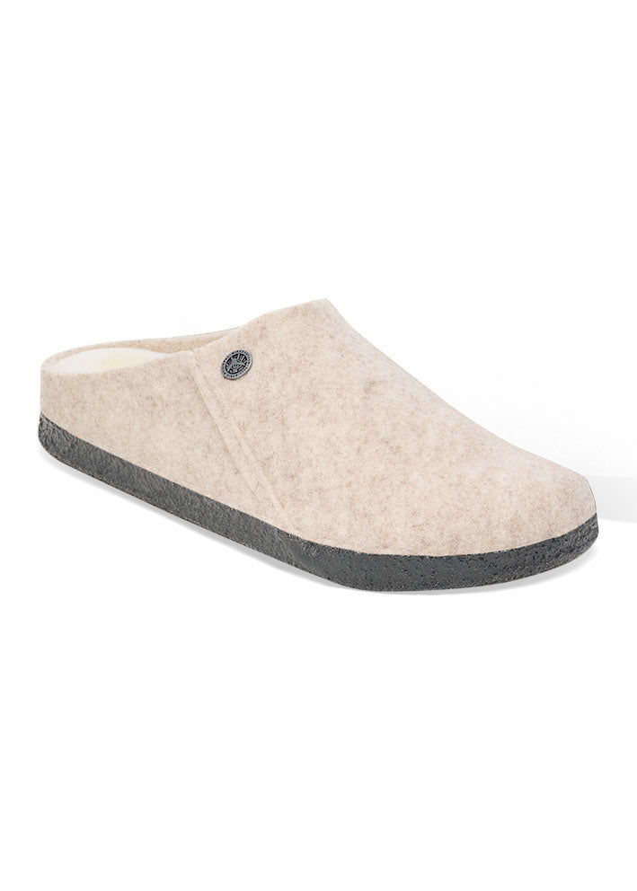 Birkenstock Zermatt Shearling 1020029 Hjemmesko - Eggshell