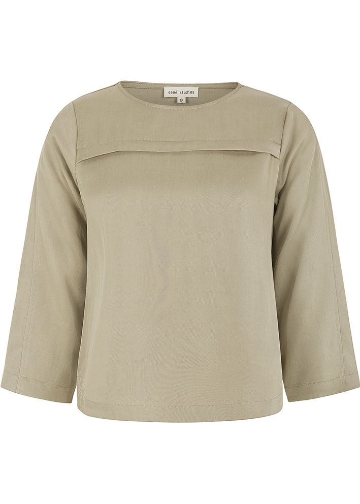 Esmé Studios Vera Blouse ES324-341 Coriander