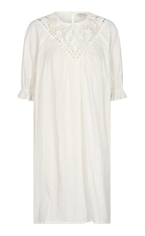 Freequent Kjole - Marabella - Off White