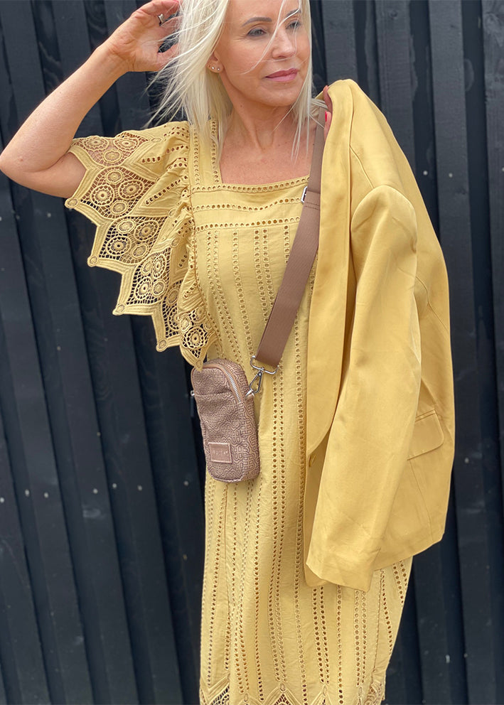 Munthe Kammama Kjole - Yellow Online