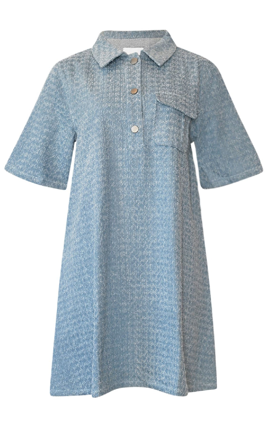 Noella Kjole - Jozie - Light Blue Wash