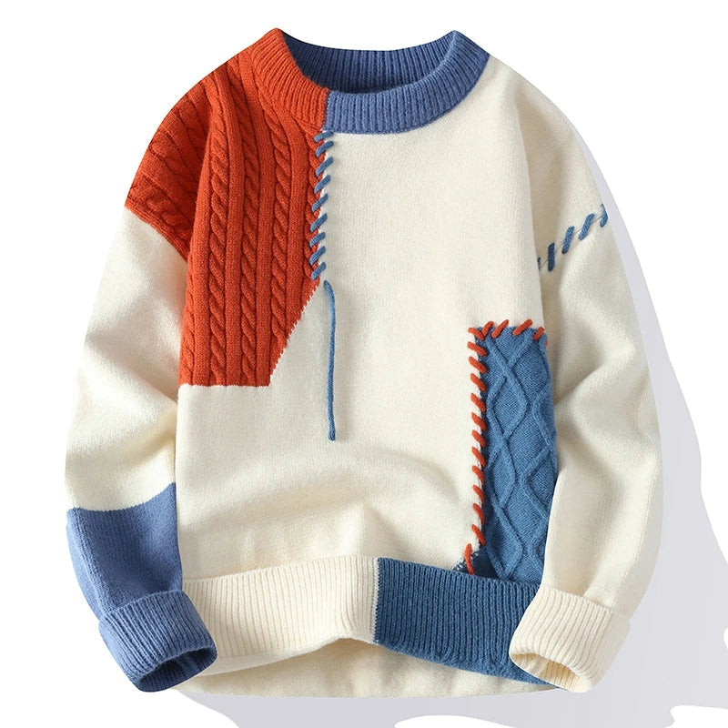 Retro blandet sweater