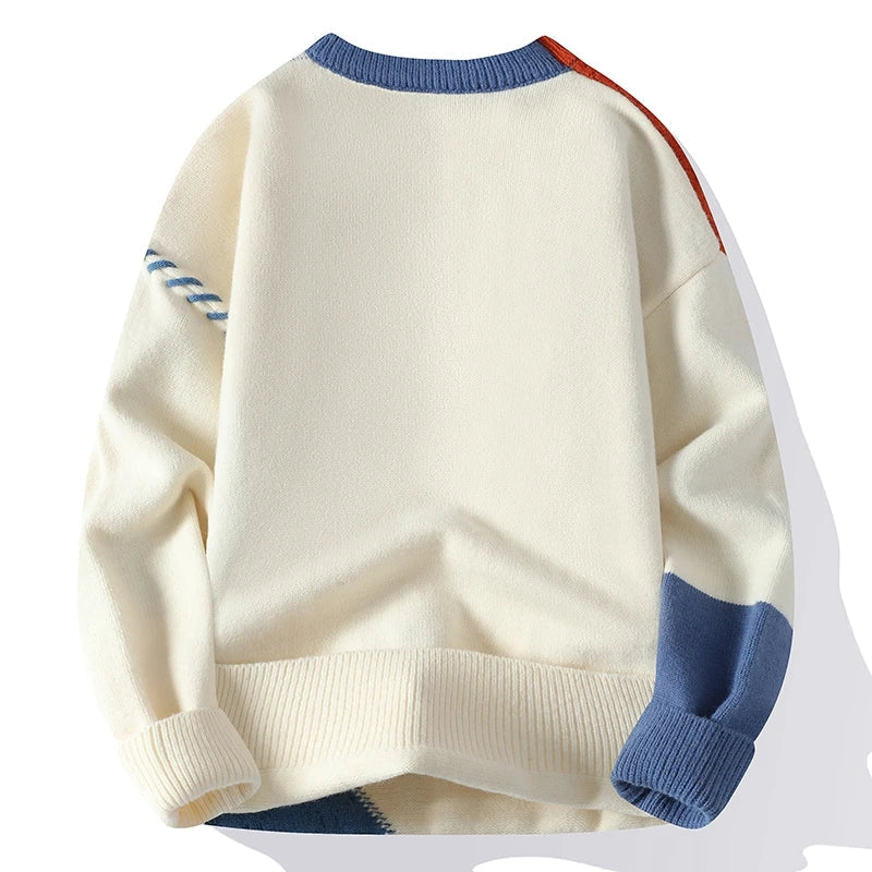 Retro blandet sweater