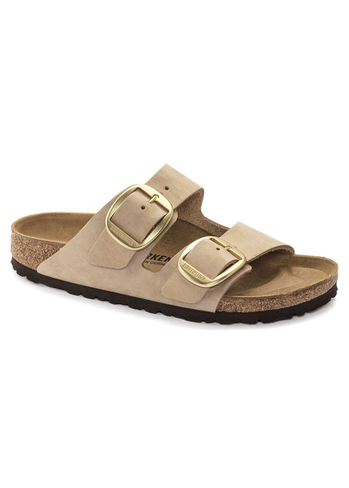 Birkenstock Arizona Big Buckle Nubuck 1024064 Sandcastle