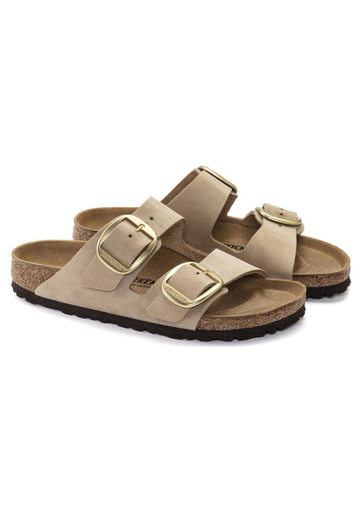 Birkenstock Arizona Big Buckle Nubuck 1024064 Sandcastle