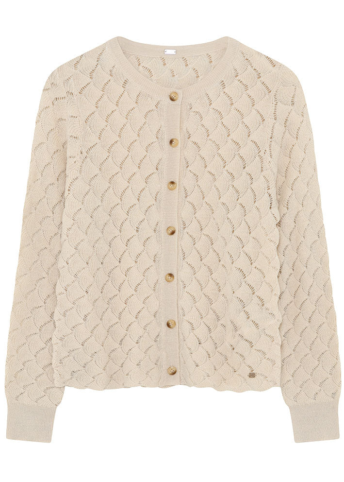 Gustav Kaira knit cardigan 56427 Sand Udsalg