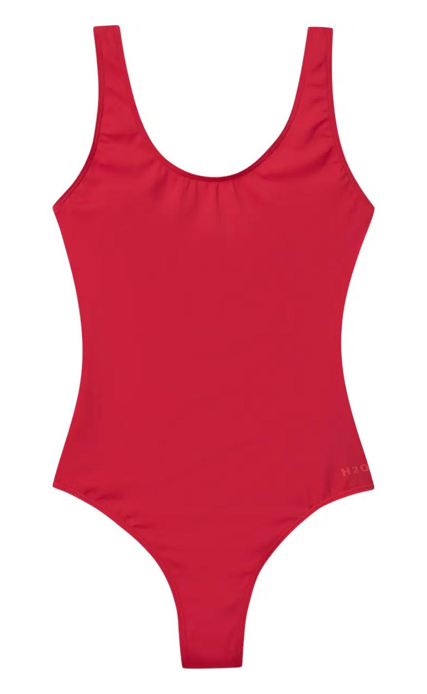 H2O Badedragt - Tornø Swim - Red Mode