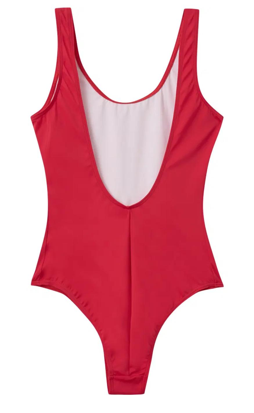 H2O Badedragt - Tornø Swim - Red Mode