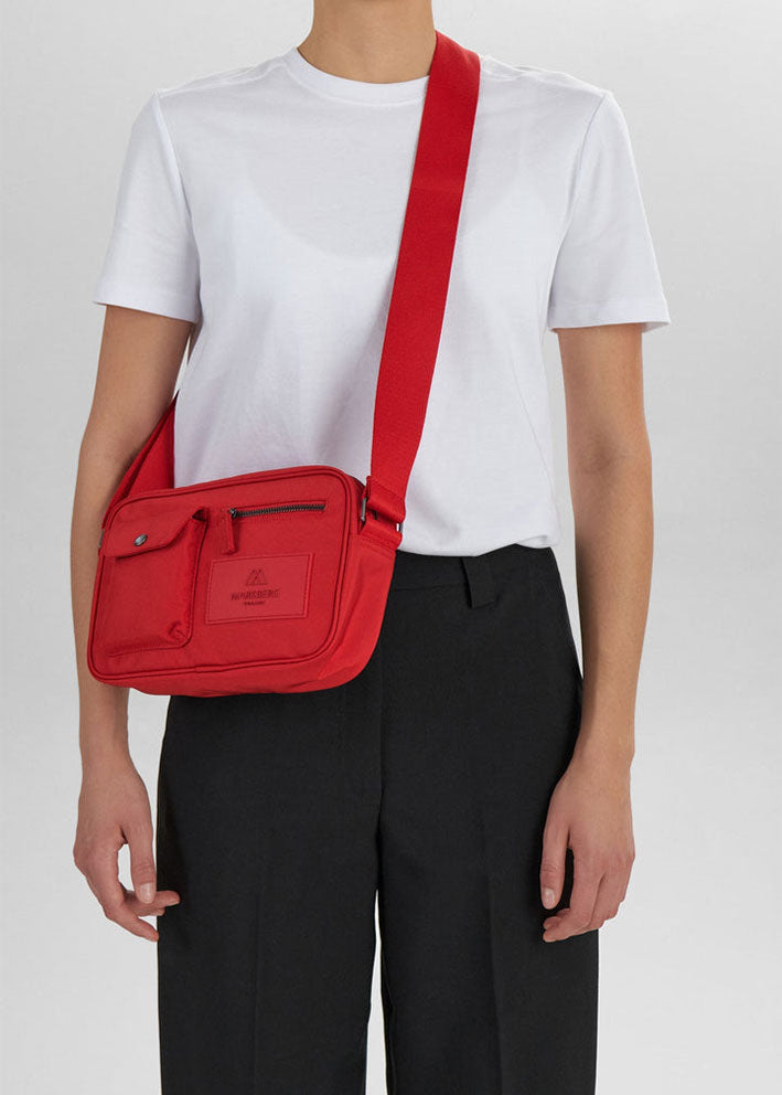 Markberg Darla Crossbody Taske - Recycled - Chili Red