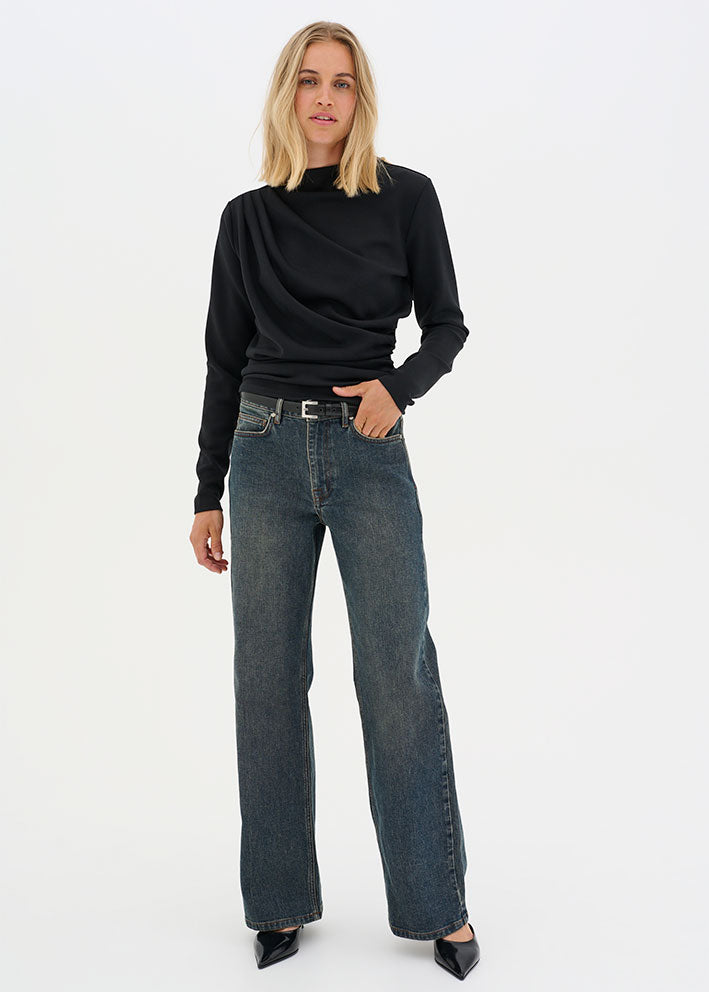 My Essential Wardrobe Helle Bluse - Black Online nu