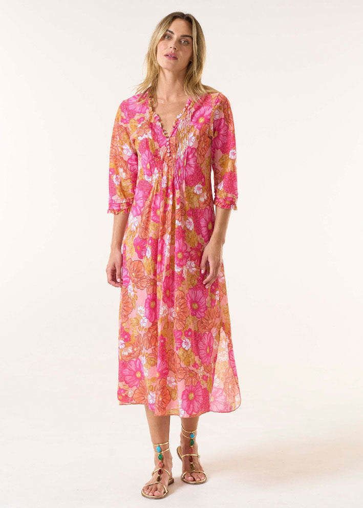 One Season Long Poppy Kjole - Cape Coz Pink
