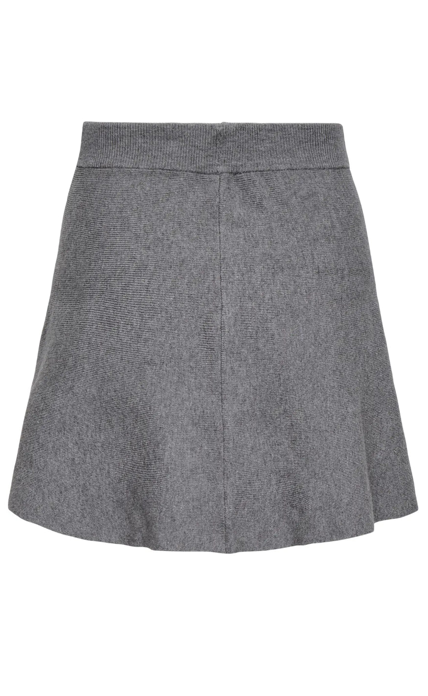 ONLY Nederdel - Cosima - Medium Grey Melange