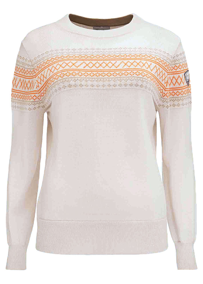We Norwegians Signature Crew Neck Sweater 1917 Cream Rabat