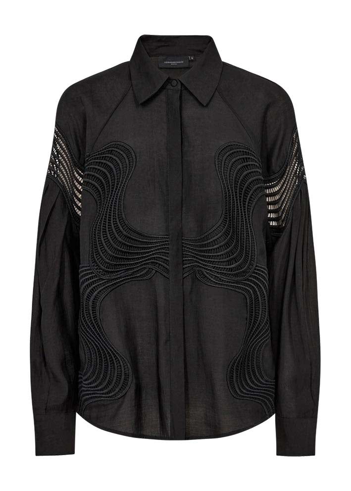 Copenhagen Muse Molly Skjorte 205085 Black