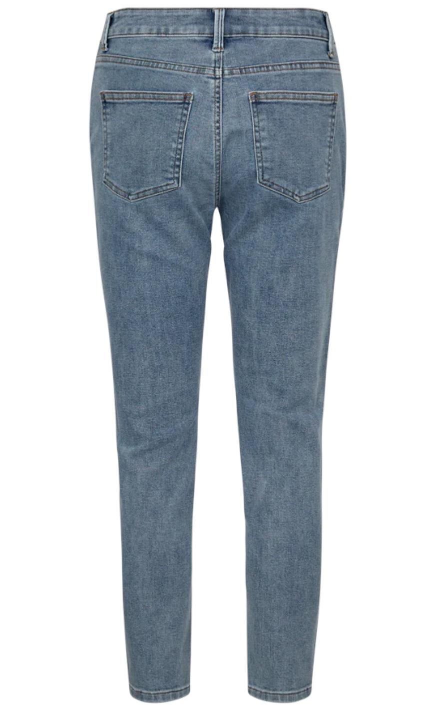 Freequent Bukser - Jane - Light Blue Denim Levere