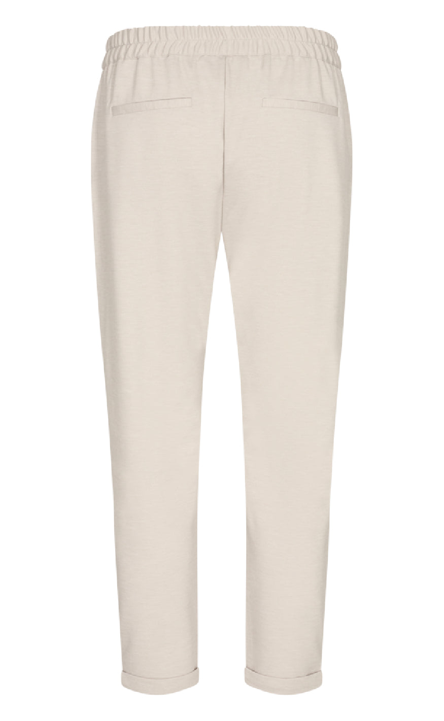 Freequent Bukser - Nanni Ankle - Moonbeam Melange Levere
