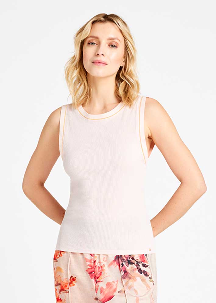 Gustav Cami rib top 57700 Cloud Pink
