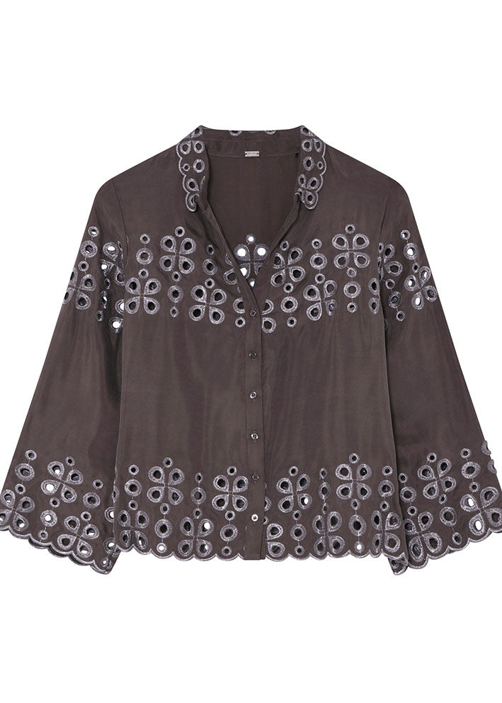 Gustav Lydia Shirt 55604 Skjorte - Espresso