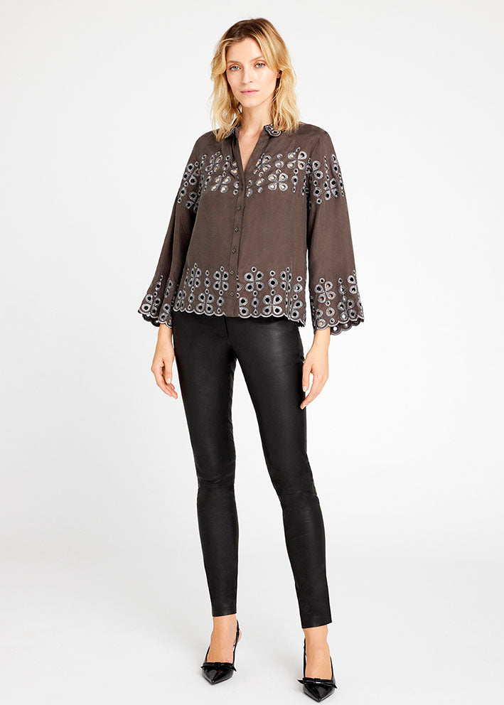 Gustav Lydia Shirt 55604 Skjorte - Espresso