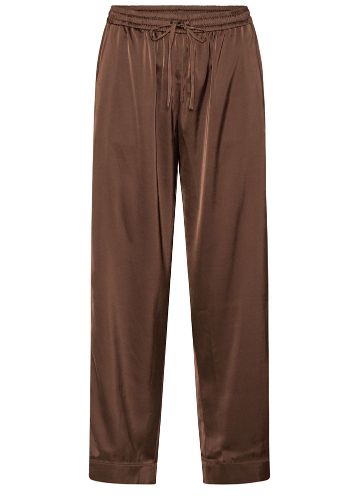 Karmamia Garcia Bukser - Rich Satin Brown Udsalg