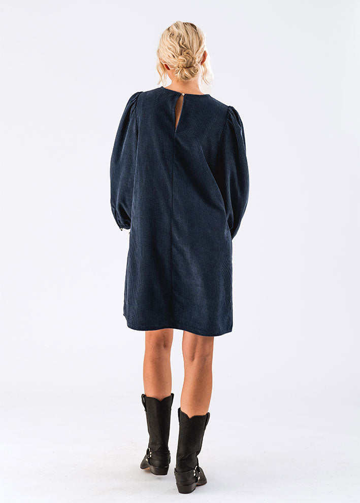 Lollys Laundry Carla Kjole - Dark Blue