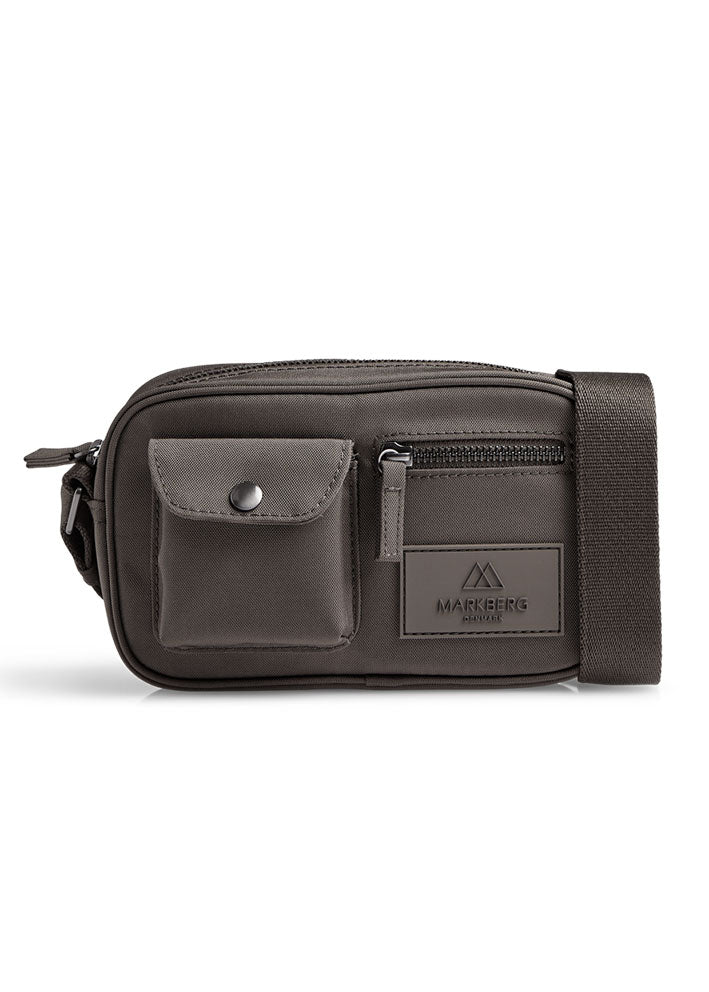 Markberg Darla Small Crossbody Taske - Recycled - Major Brown Rabat