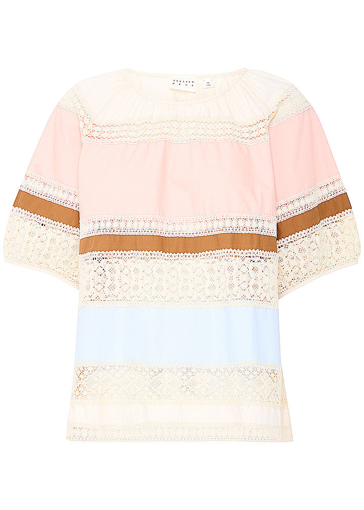 Atelier Rêve Alice Bluse - Birch Hot på udsalg