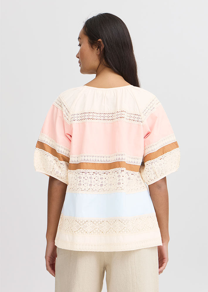 Atelier Rêve Alice Bluse - Birch Hot på udsalg
