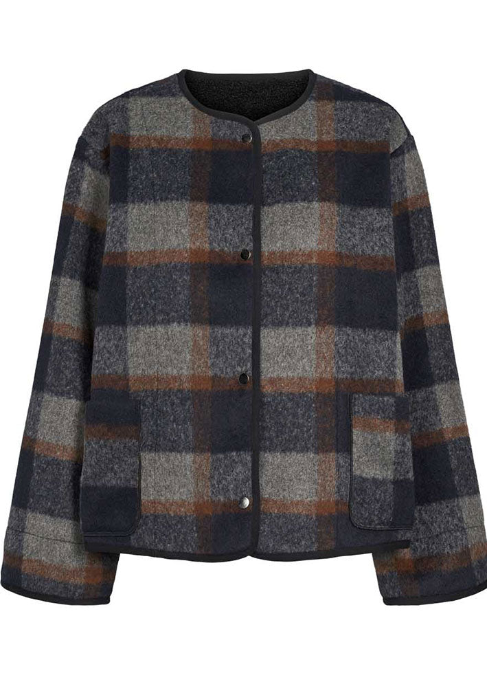 Lollys Laundry Yarra Jakke - Check Print
