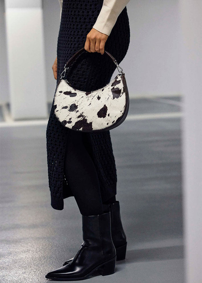 Markberg Helia Crossbody Taske - Cow Print