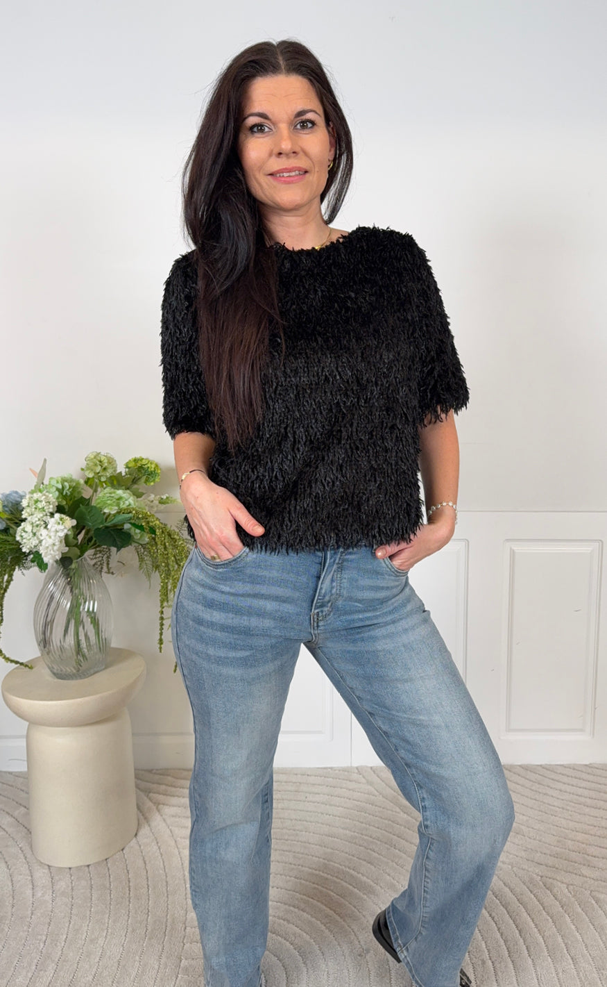 Marta Du Chateau Bluse - Desiree - Black