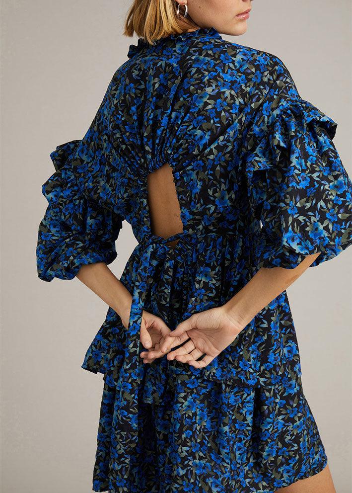 Munthe Anage Kjole - Blue
