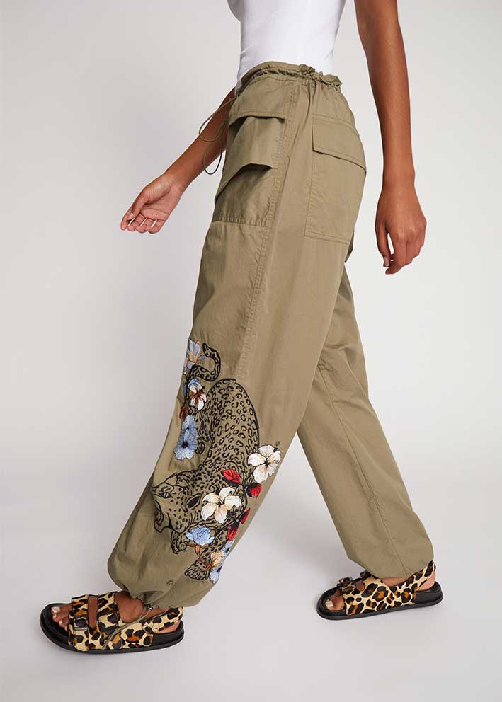 Munthe Unform Bukser - Khaki Mode