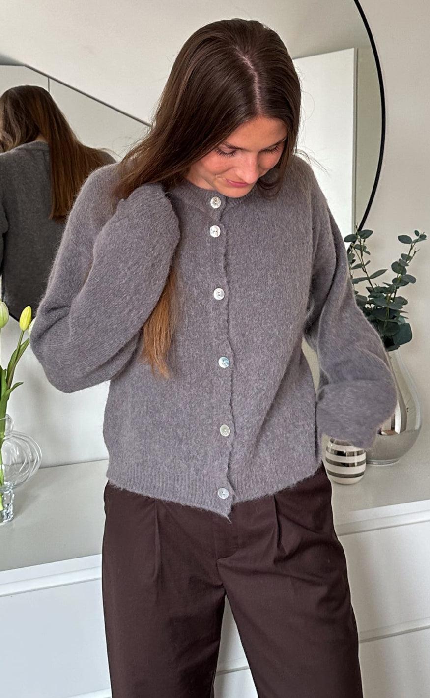 Noella Cardigan - Kae - Coffee