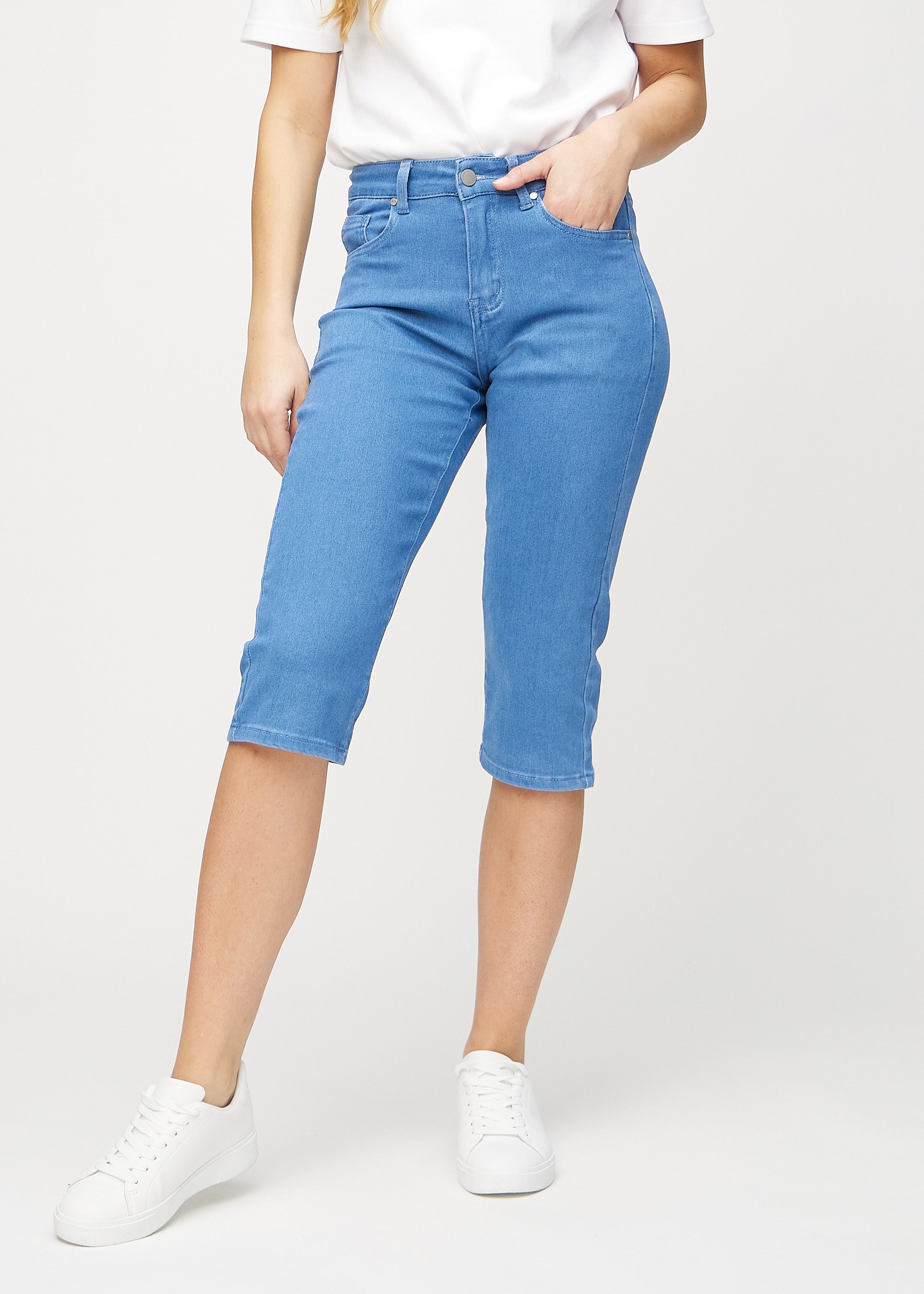 Perfect Capris - Regular - Geraniums™ Online salg