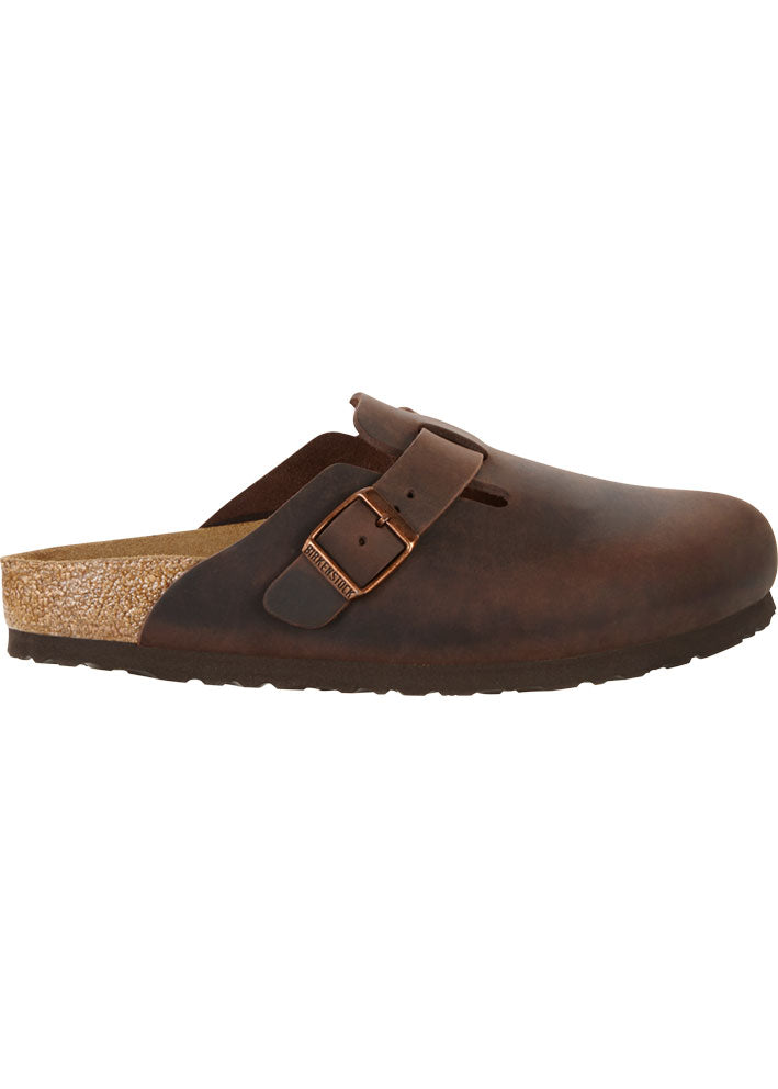 Birkenstock Boston Oiled Leather Soft Footbed 159713 Habana Online nu