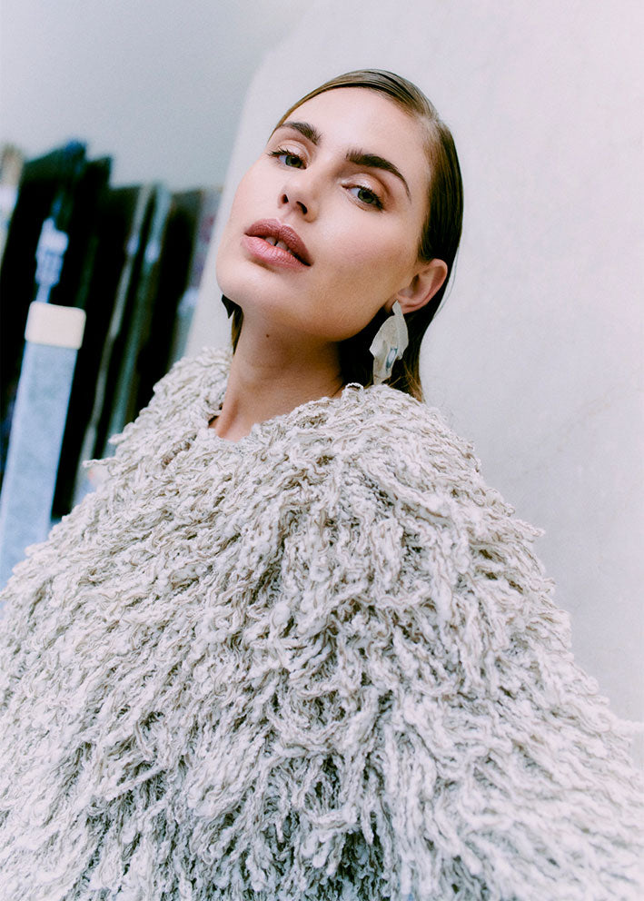 Copenhagen Muse Tangle Cardigan - Winter Twig Melange