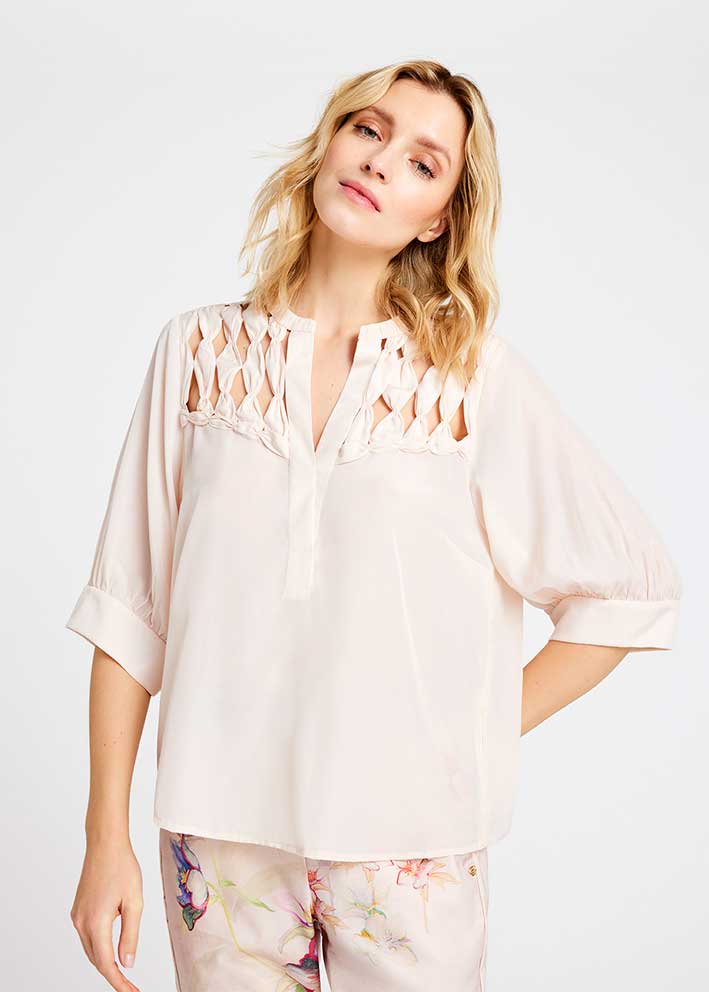 Gustav Carmen Skjorte 57627 Sand Dollar