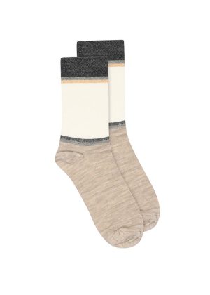 Gustav Manya wool sock 55902-91205 Strømper - Chateau Gray