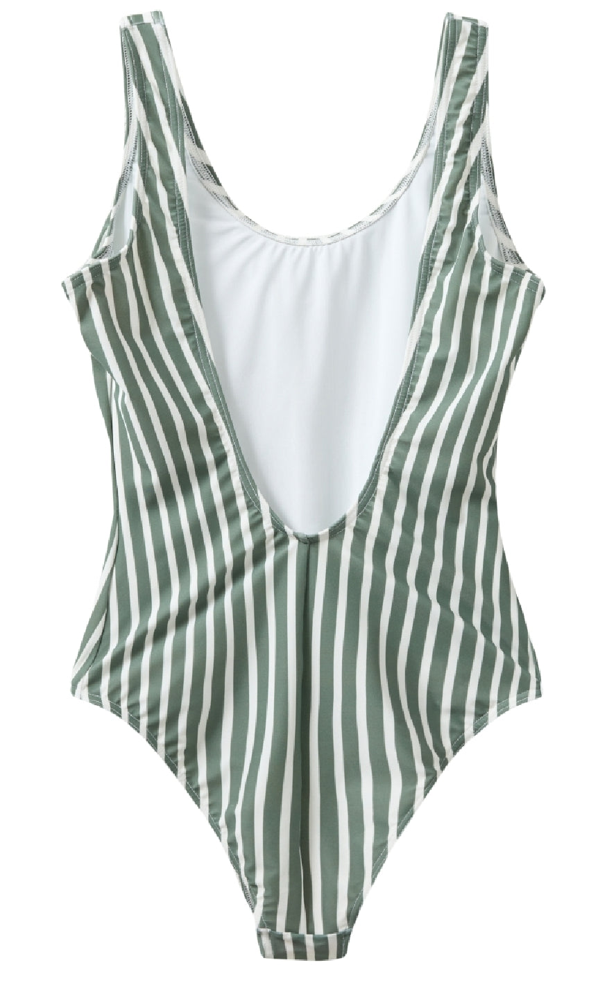 H2O Badedragt - Stripe Swim - Army