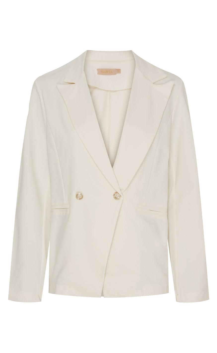 Marta Du Chateau Blazer - 85641-1 Vivian - Panna