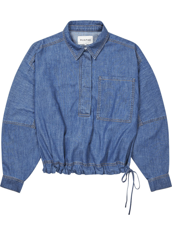 Munthe Fihr Skjorte - Indigo