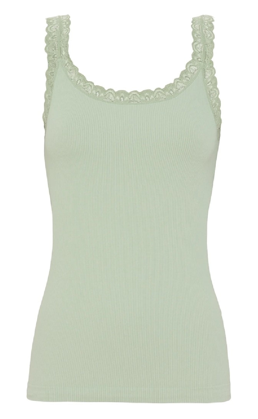 Tim & Simonsen Top - Frida Rib - Menta